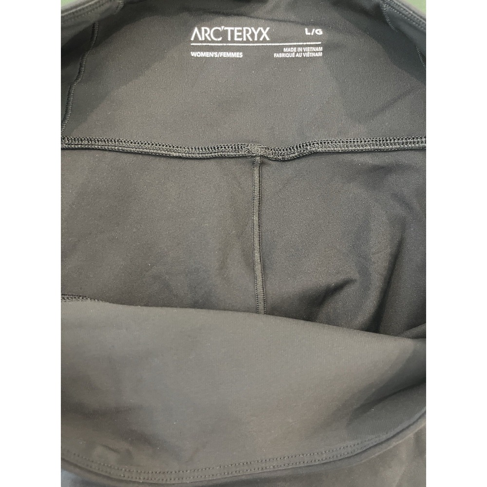 Arc'teryx Oriel Leggings Womens BLACK Large Workout Activewear - Picture 4 of 9